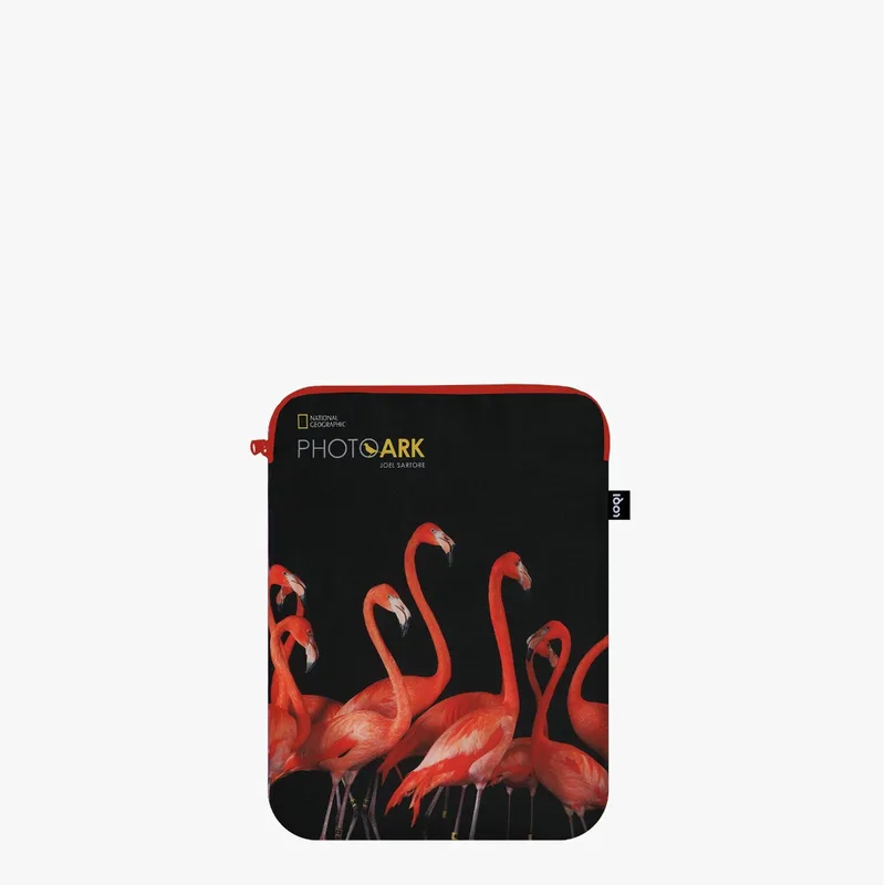 LOQI Θήκη Laptop 13" Recycled | National Geographic Flamingos