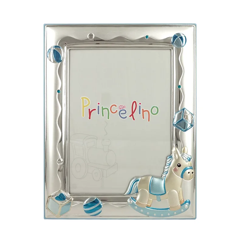 Princelino Παιδική Κορνίζα Για Αγοράκι Από Ασήμι RZN110