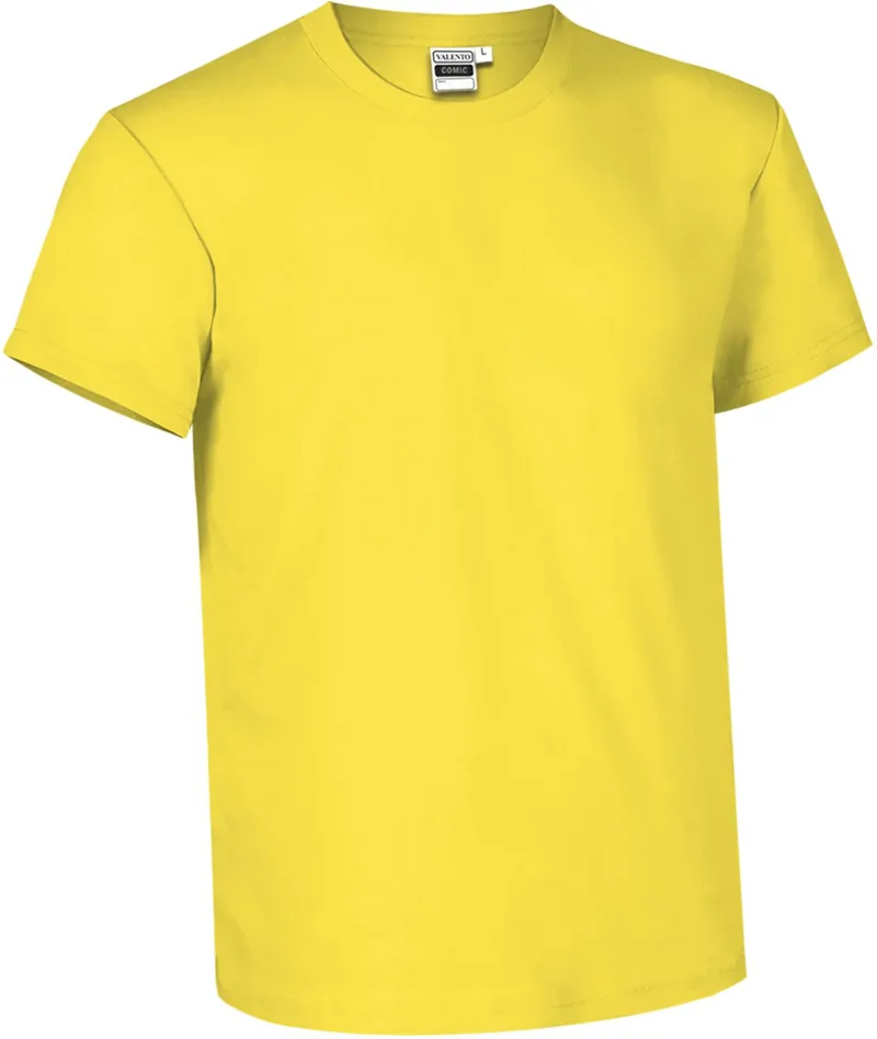 T-Shirt COMIC Valento CAVACOCAM Lemon Yellow