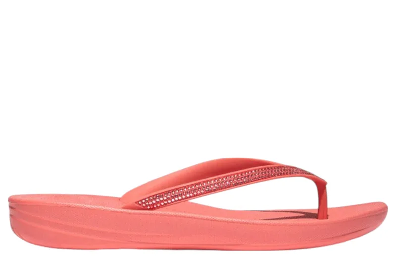 Σαγιονάρες Fitflop Sparkle Classic Iqushion R08-B09-ROSY CORAL Γυναικείο