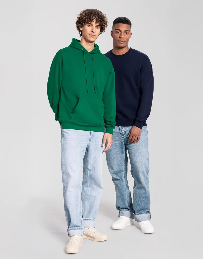 Iconic 250 Set-In Sweat Fruit of the Loom 0622920 Deep Navy