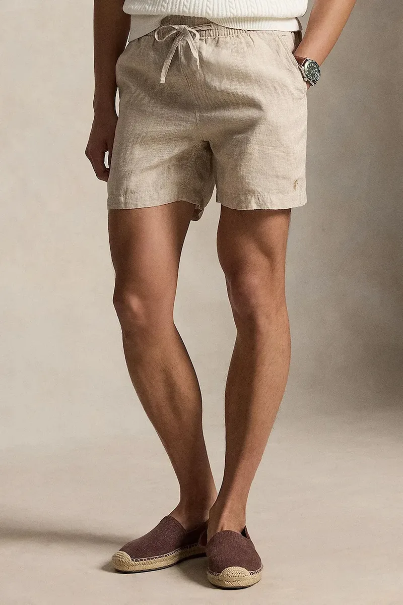 Polo Ralph Lauren σορτς ανδρικά λινά