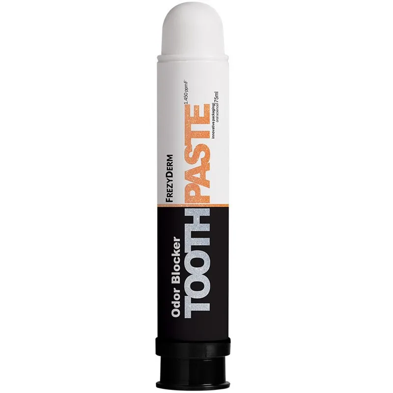 Frezyderm Odor Blocker Toothpaste Οδοντόκρεμα για την Αντιμετώπιση της Στοματικής Κακοσμίας & της Δυσάρεστης Αναπνοής 75ml
