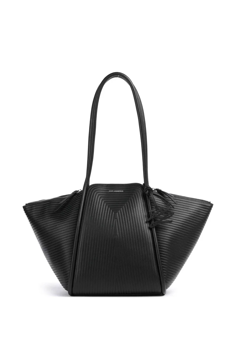 Karl Lagerfeld γυναικεία τσάντα tote "Wellen Medium" - B1W30043 Μαύρο