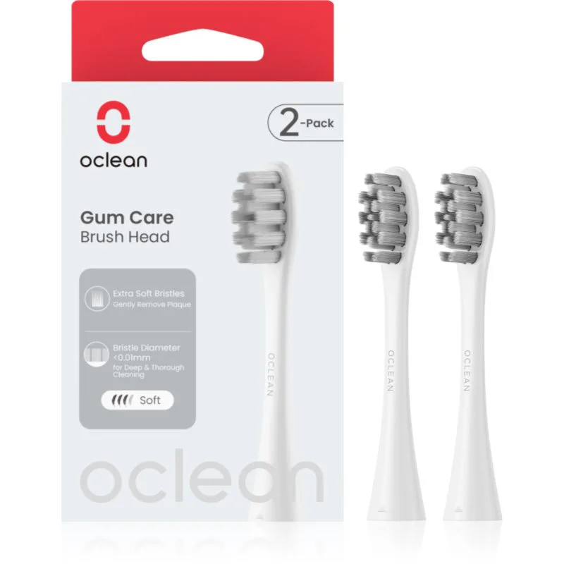 Oclean Gum Care P1S12 W02 ανταλλακτική κεφαλή για την οδοντοβούρτσα Extra Soft 2 τμχ