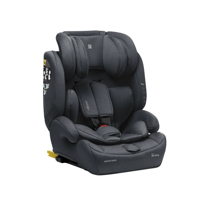 Κάθισμα Αυτοκινήτου ISOfix (76-150εκ. Ύψος) Kikka Boo i-Bronn i-size Grey