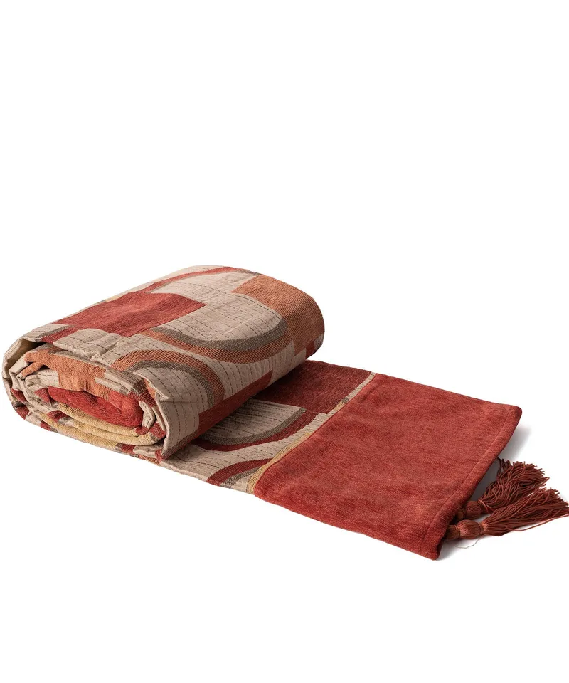 Ριχτάρι Διθέσιου Silk Fashion 9216 Πορτοκαλί 180x250