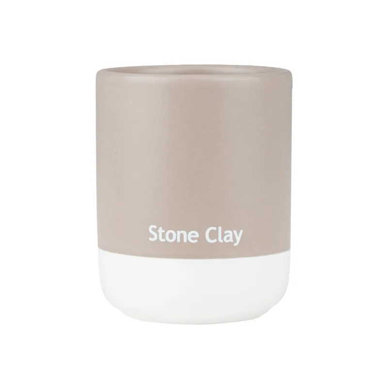 Estia ποτηρακι μπανιου tone lab κεραμικο stoneclay