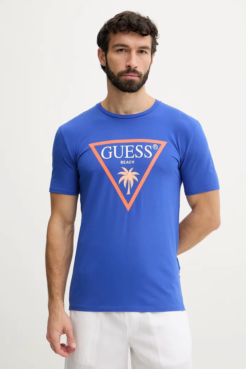 T-shirt Guess ανδρικό