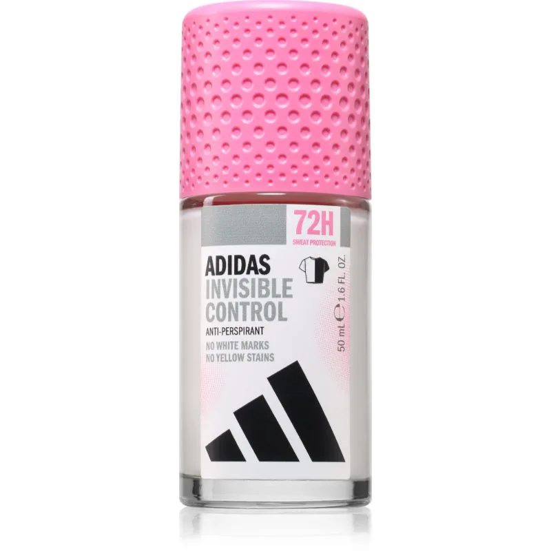 Adidas Invisible Control αντιιδρωτικό ρολλ-ον για γυναίκες 50 ml
