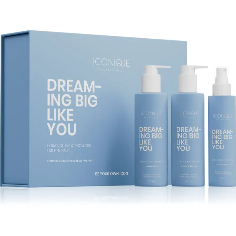 ICONIQUE Professional DREAMING BIG LIKE YOU Volume & Thickness Set Σετ για αύξηση του όγκου