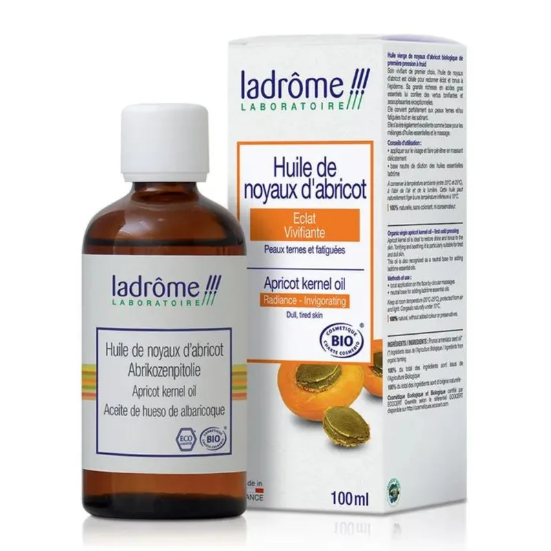 Ladrôme Organic Apricot Kernel Vegetable Oil 100ml