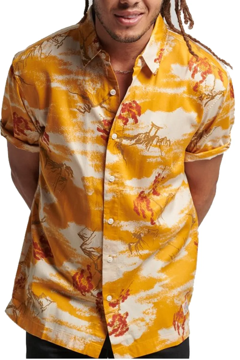 Πουκάμισο Κοντομάνικο Superdry Vintage Hawaiian M4010620A-9EQ Ανδρικό