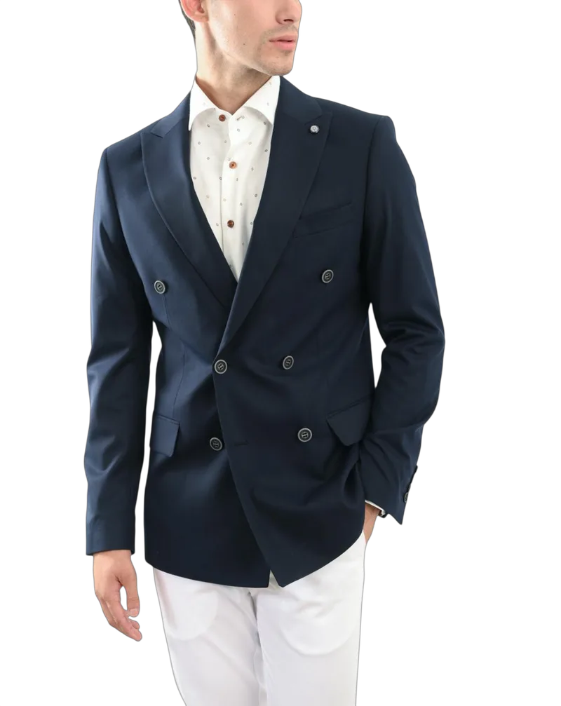 Ανδρικό Σακάκι Navy Μπλε Vittorio FIRENZE-BLUE