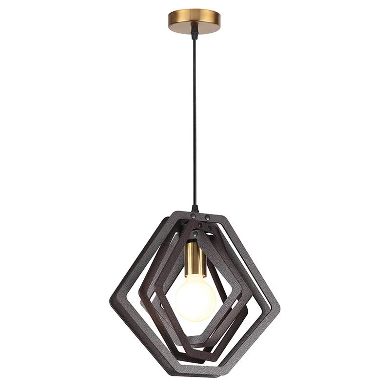 Φωτιστικό Οροφής Μονόφωτο Aca Triton ZM391P34WDL D.Brown