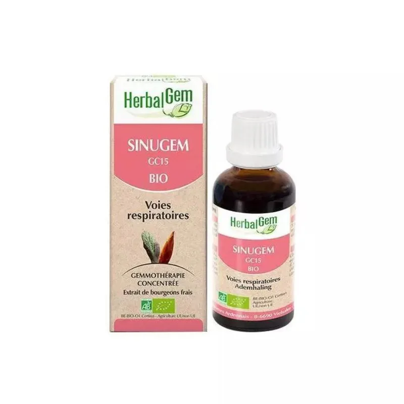 Herbalgem Sinugem Bio Gemmotherapy Complexes Vie Respiratory 30ml