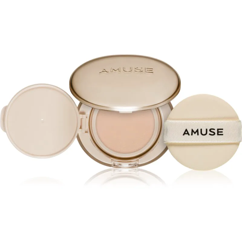 AMUSE Dew Jelly Master Cushion μακράς διαρκείας μεικ απ σε σφουγγαράκι Μεσαία προστασία από τον ήλιο απόχρωση 1.5 Natural 15 γρ