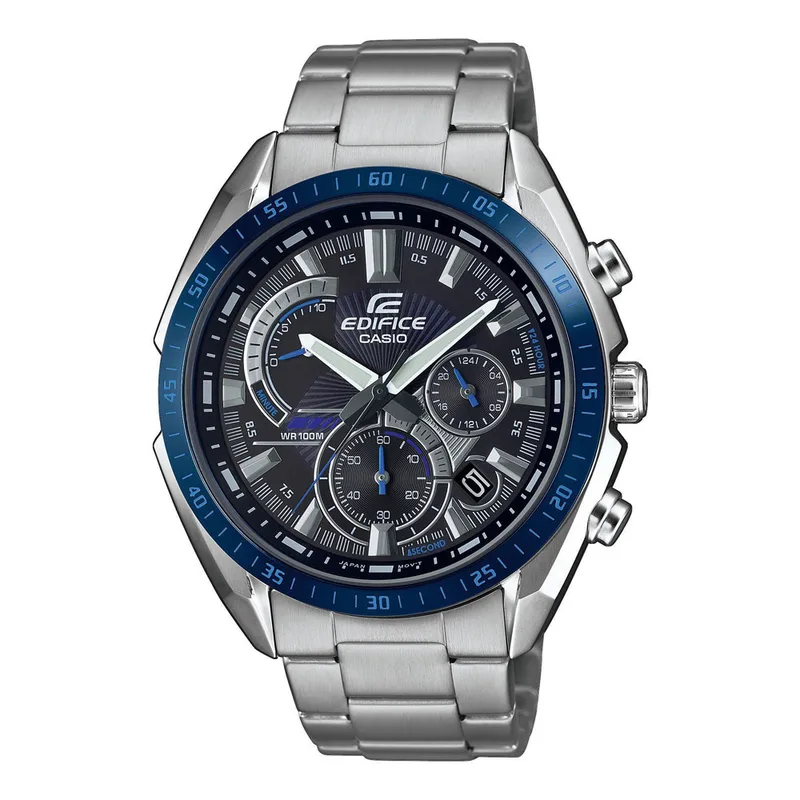 CASIO Edifice Stainless Steel Chronograph EFR-570DB-1BVUEF