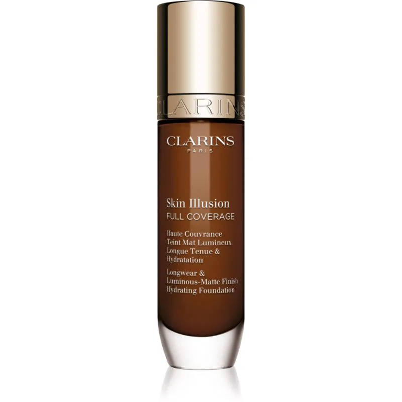 Clarins Skin Illusion Hydrating Foundation Βάση πλήρους κάλυψης απόχρωση 120C 30 ml