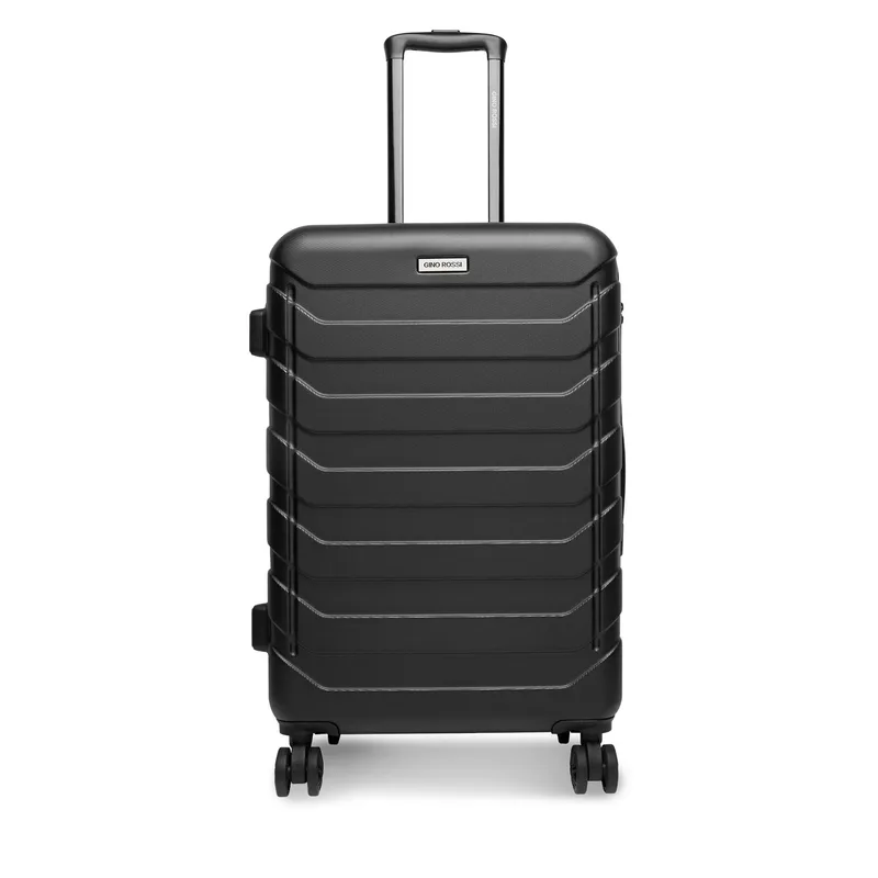 Μεσαία Βαλίτσα GINO ROSSI CEO-GIN-M-001-05-BLACK4 Μαύρο