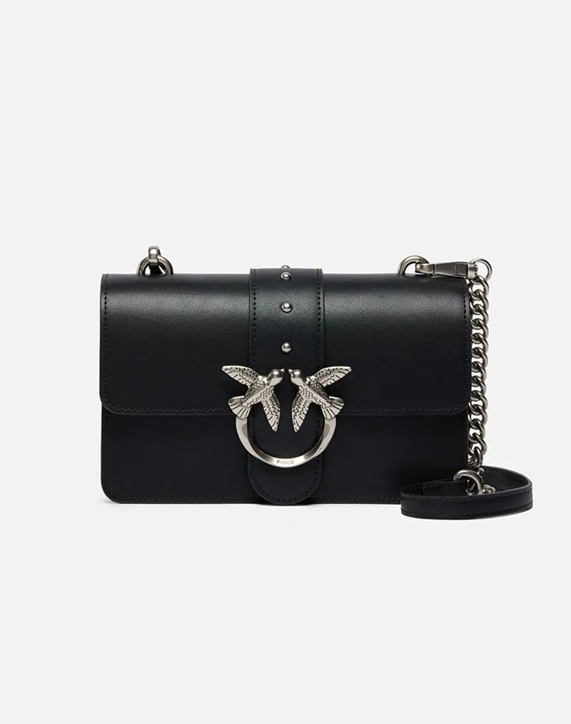 PINKO LOVE ONE MINI ST. CL VITELLO S 105856A0F1-Z99O JetBlack