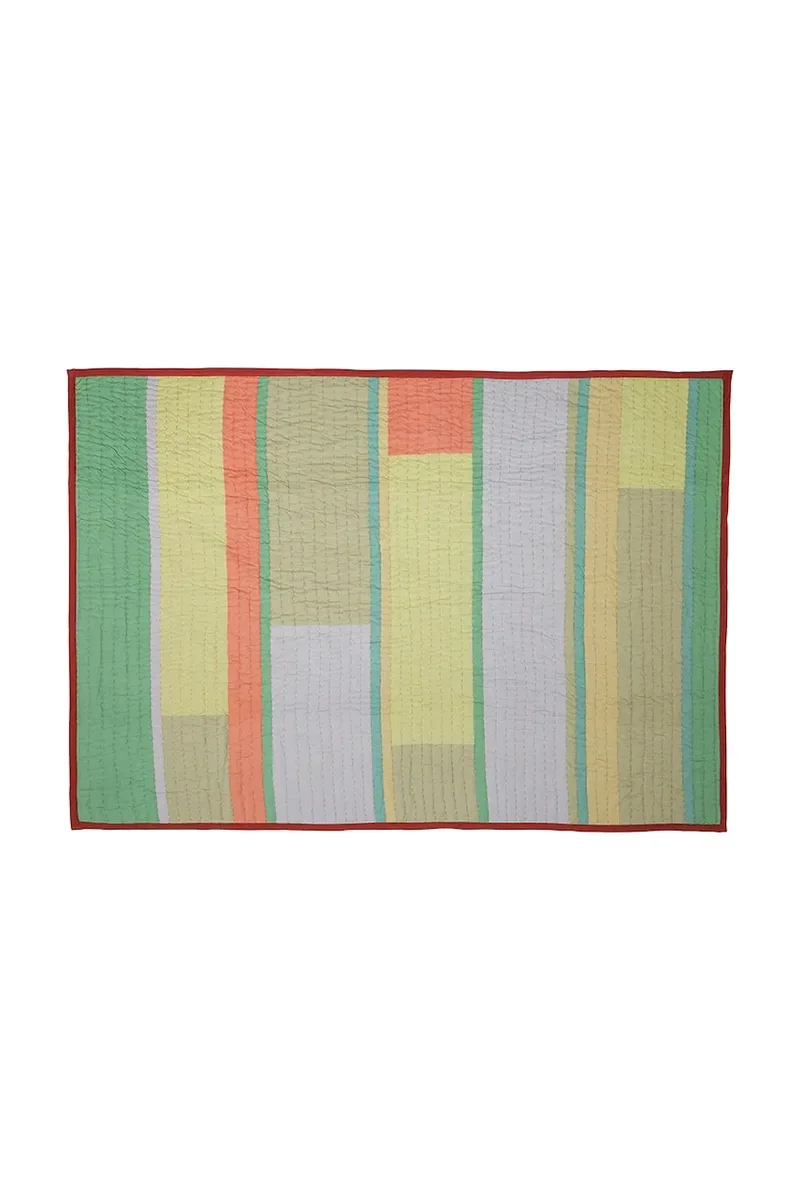 Hübsch Βαμβακερή κουβέρτα Hübsch Pavilion 140 x 200 cm