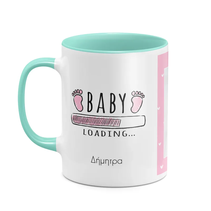 Baby Girl Loading - Κούπα - Μέντα - Απλή