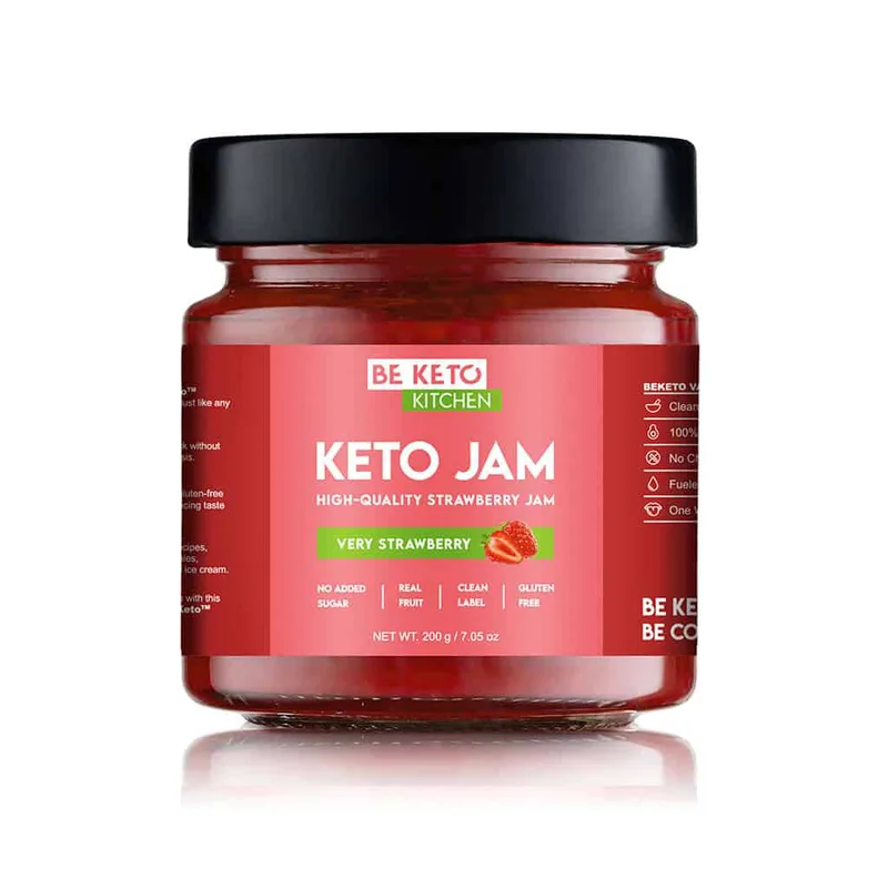 Beketo Κέτο Μαρμελάδα Φράουλα (Very Strawberry) Χωρίς Ζάχαρη (200g)