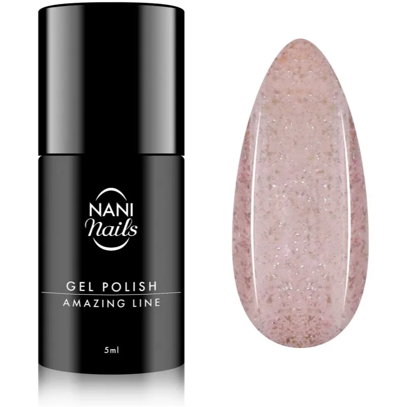 NaniNails NANI Amazing Line τζελ βερνίκι νυχιών απόχρωση Rose Fizz 5 ml