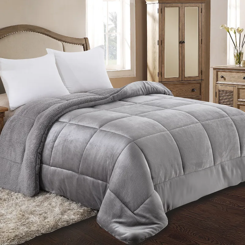 Κουβερτοπάπλωμα King Size (240x260) AdamHome 805 Grey