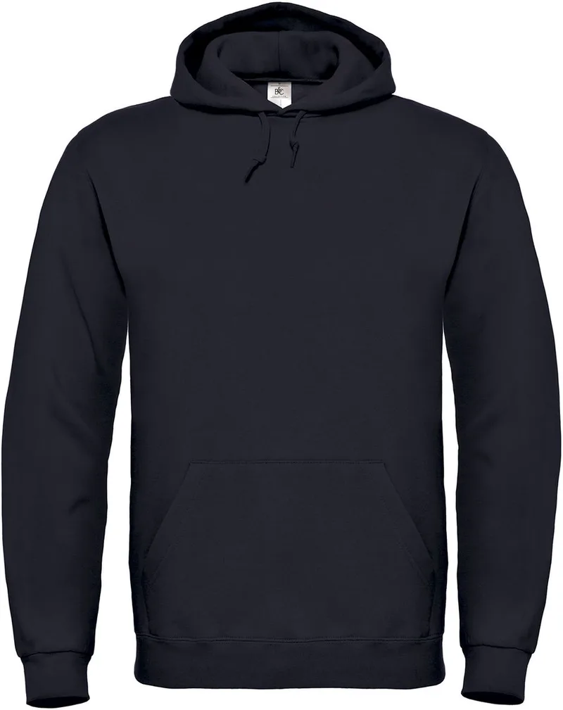 Φούτερ με Κουκούλα ID.003 B & C Black