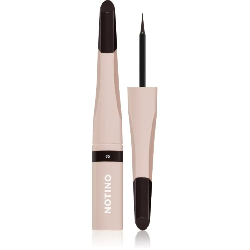 Notino Serum-Infused Lifeproof Eyebrow Liner υγρά λάινερ για φρύδια με ορό 05 Graphite 2.8 ml