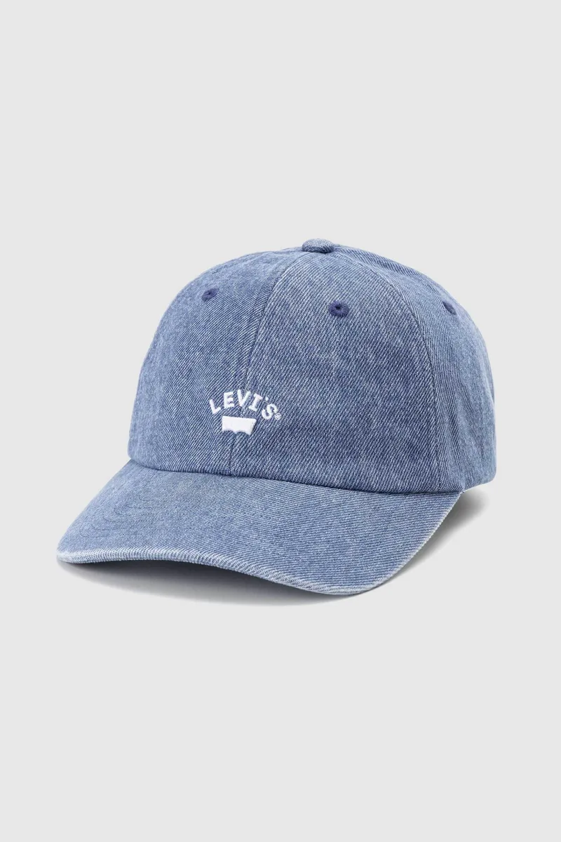 Levi's® γυναικείο καπέλο jockey "Lazy Girl" - 000AG0005 Denim Blue Ανοιχτό