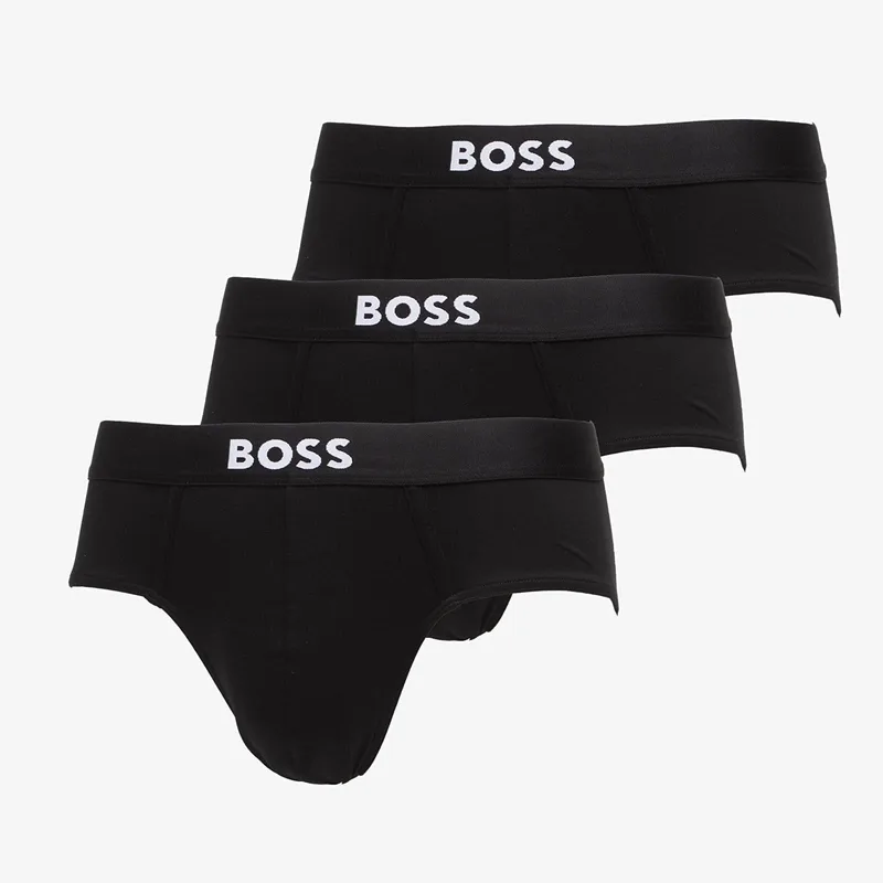 Μπόξερς Hugo Boss Hip Brief 3-Pack Boss One Black XL
