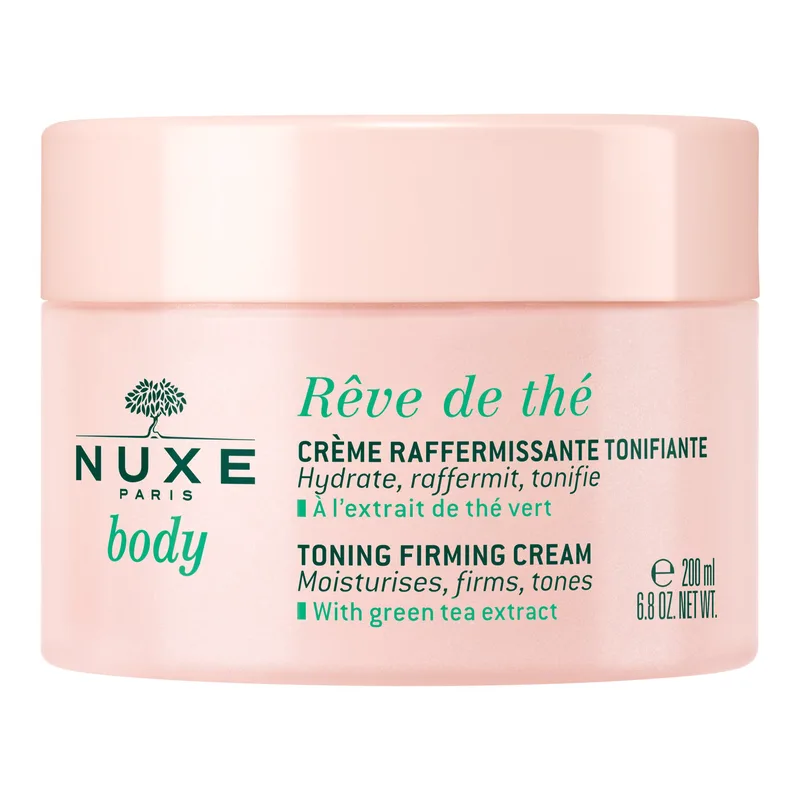 Nuxe Body Reve de The Moisturising Toning Firming Cream Ενυδατική Κρέμα Σύσφιξης Σώματος με Πράσινο Τσάι 200ml