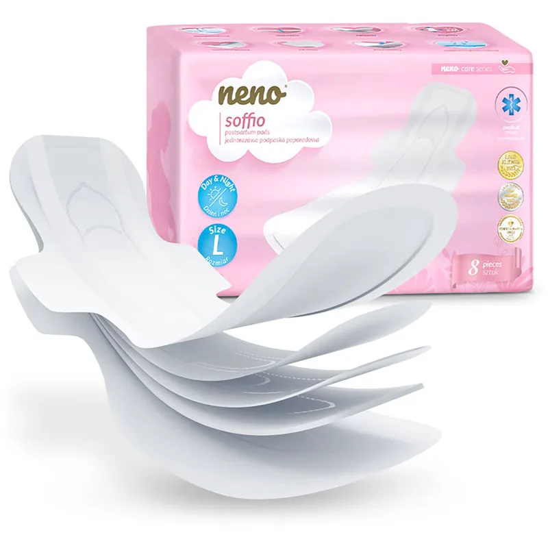 NENO Soffio σερβιέτες λοχείας με φτερά 8 τμχ