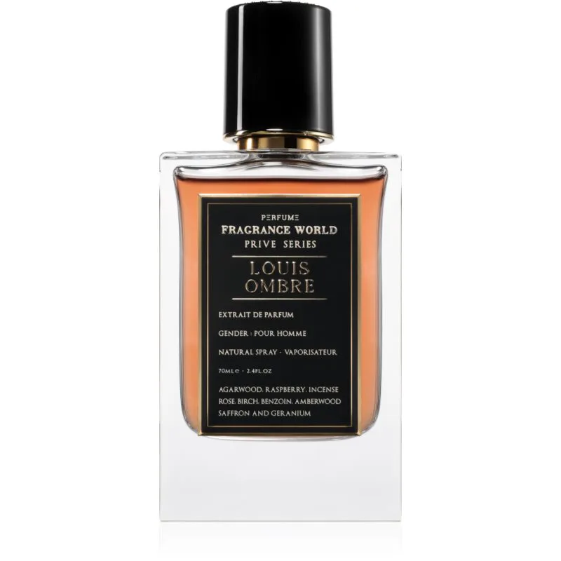 Fragrance World Prive Series Louis Ombre Eau de Parfum για άντρες 70 ml