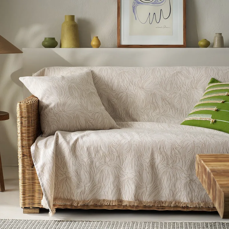 Ριχτάρι Διθέσιου Gofis Home Delia Natural Ecru 20-07-563-2/05 180x250