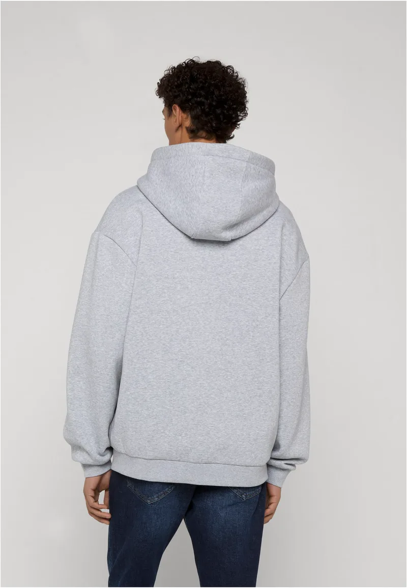 Fluffy Zip Hoody Urban Classics TB7284-03061 heathergrey