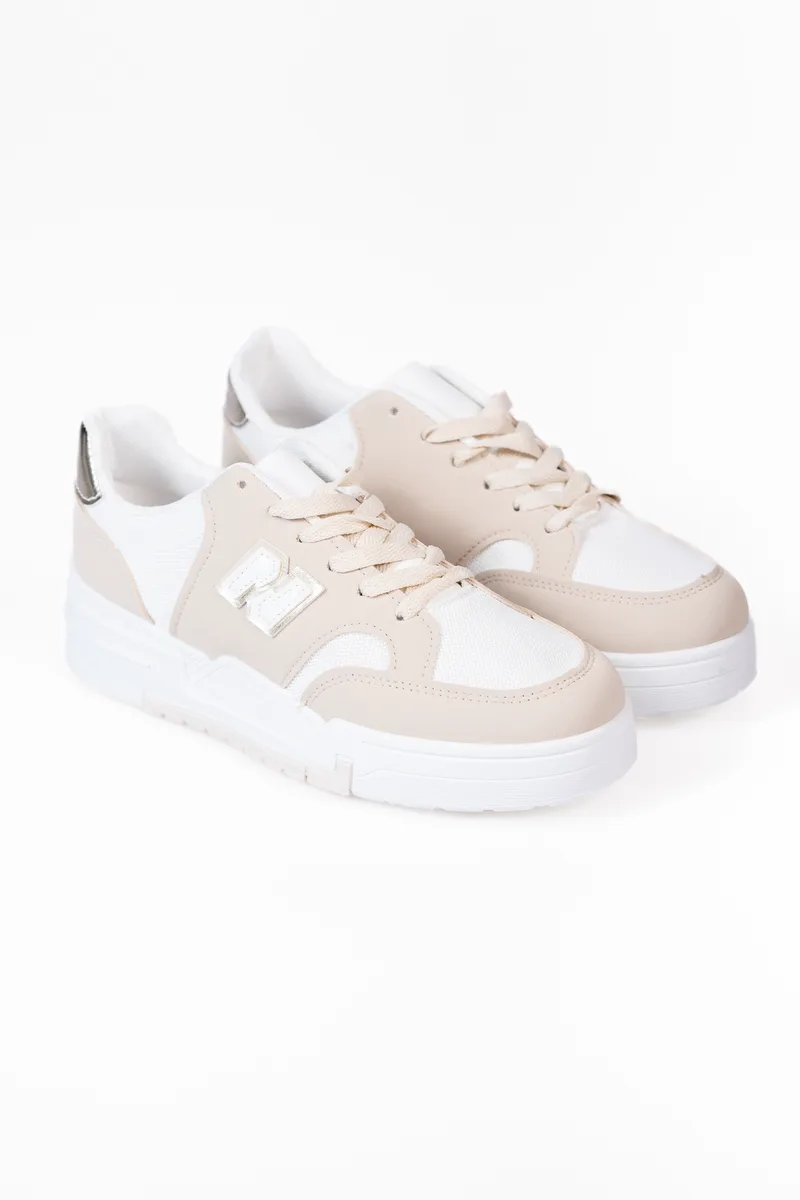 Γυναικεία sneakers - Μπεζ