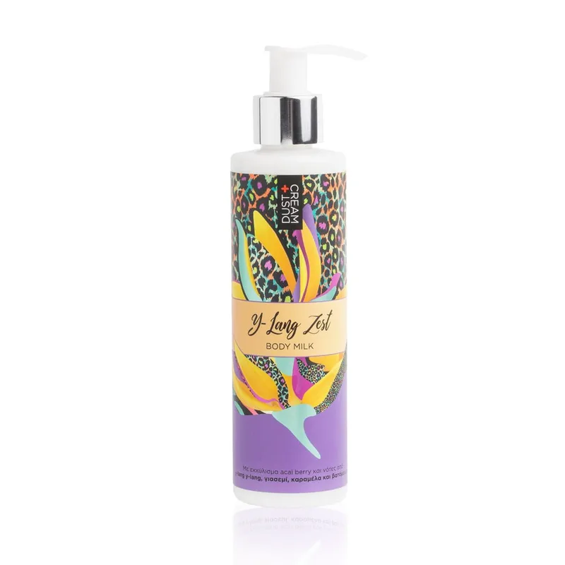 BODY MILK YLANG-ZEST ΜΕ ΕΚΧΥΛΙΣΜΑ ACAI BERRY 200ML