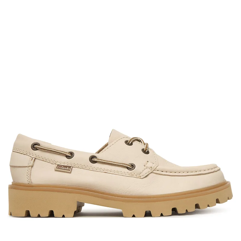 Αθλητικά Clarks Cleyhill Boat. 26187841 Εκρού