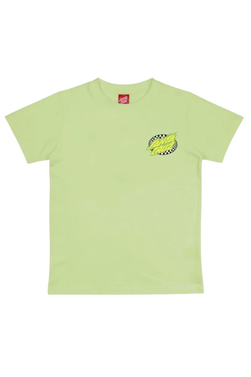 SANTA CRUZ T-Shirts Youth Goal Flame T-Shirt - ΠΡΑΣΙΝΟ-SCA-YTE-1651-UNKNOWN