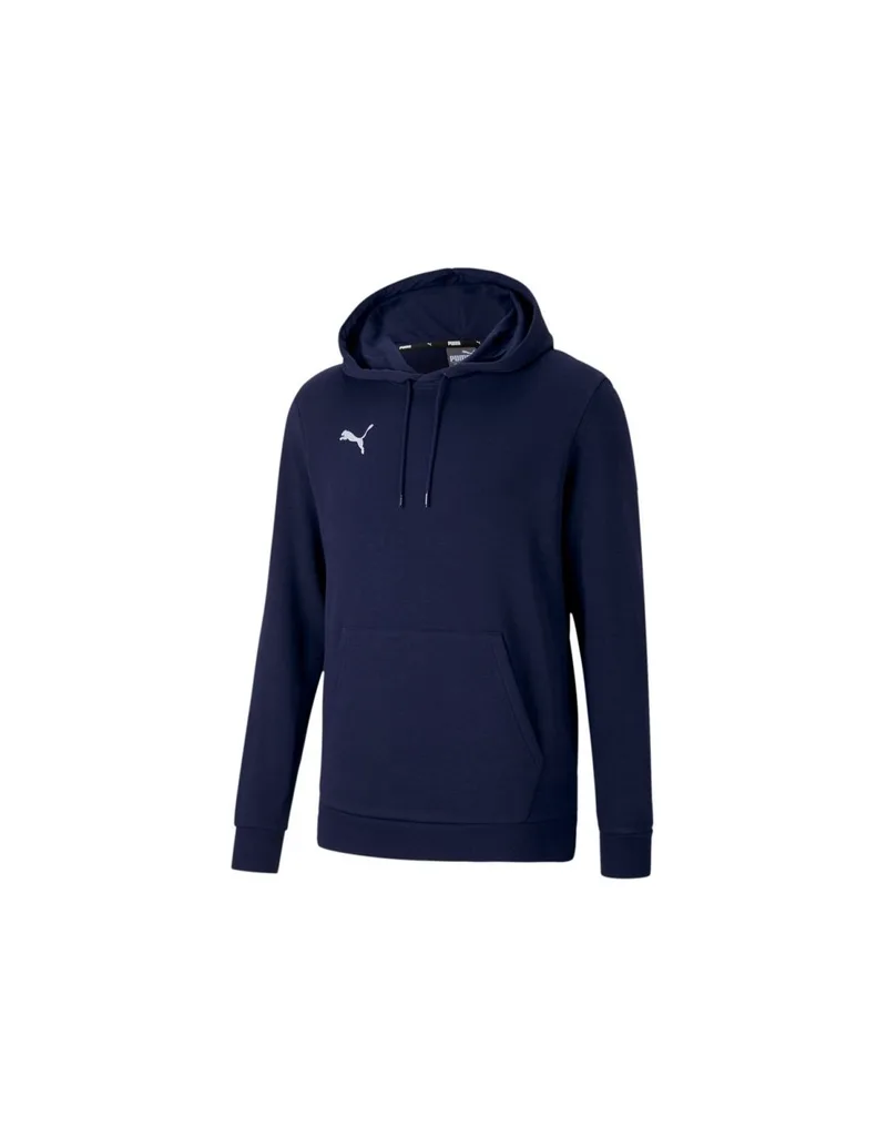 Puma TeamGoal 23 Ανδρικό Φούτερ με Κουκούλα και Τσέπες Navy Μπλε 656580-06