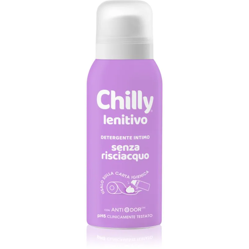 Chilly Soothing No Rinse απαλός καθαριστικός αφρός για προσωπική υγεινή 100 ml