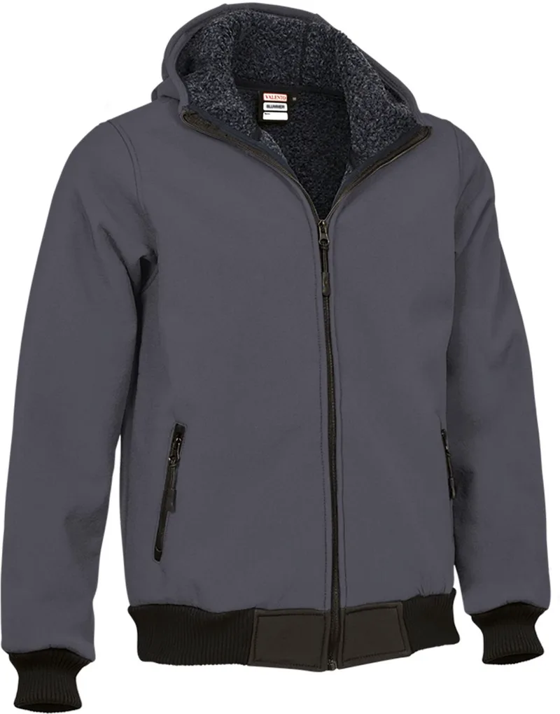 Μπουφάν Softshell BLUMMER Valento CQVABLUGR Charcoal Grey