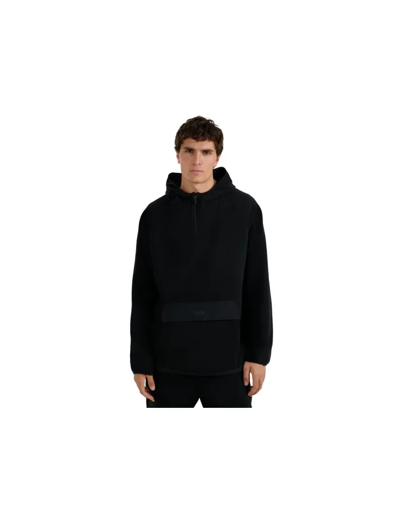 Men's fleece sweatshirt 4F M427 deep black 4FWAW25TFLEM427 20S