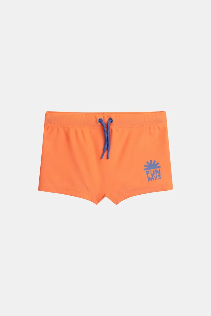 DPAM παιδικό μαγιό για αγόρια "Orange Boxer" - 376928 Πορτοκαλί