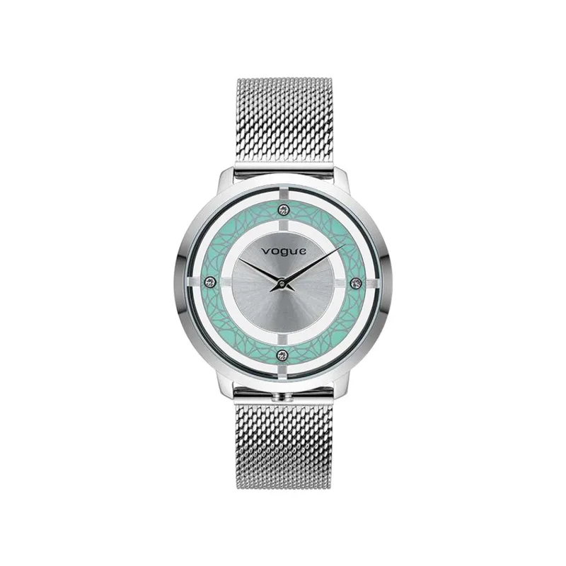 Ρολόι Γυναικείο της Vogue Stainless Steel Ασημί 2020610781