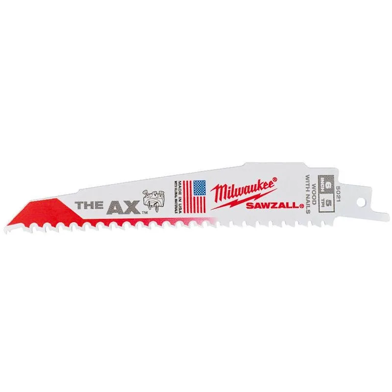 Λάμα Σπαθόσεγας 150mm MILWAUKEE THE AX 5Τμχ